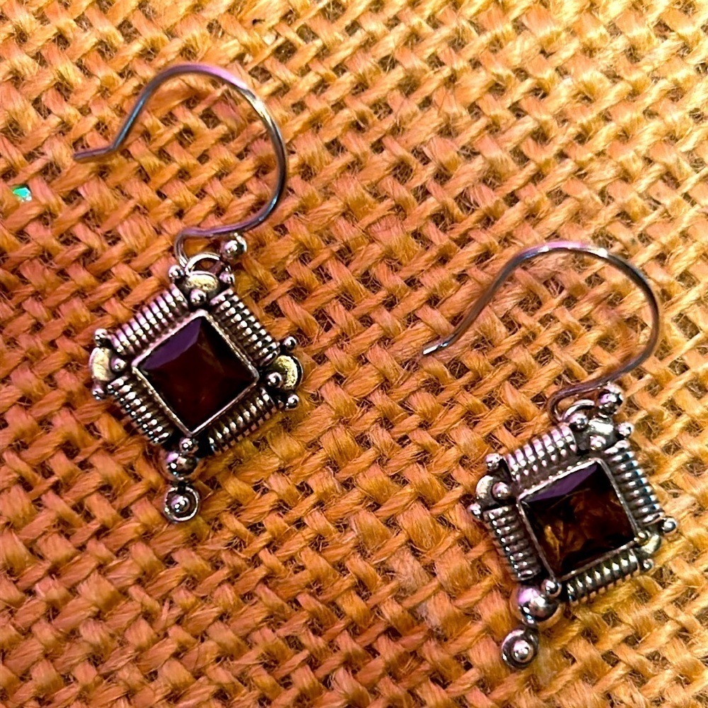 Reventia Topaz SS Earrings